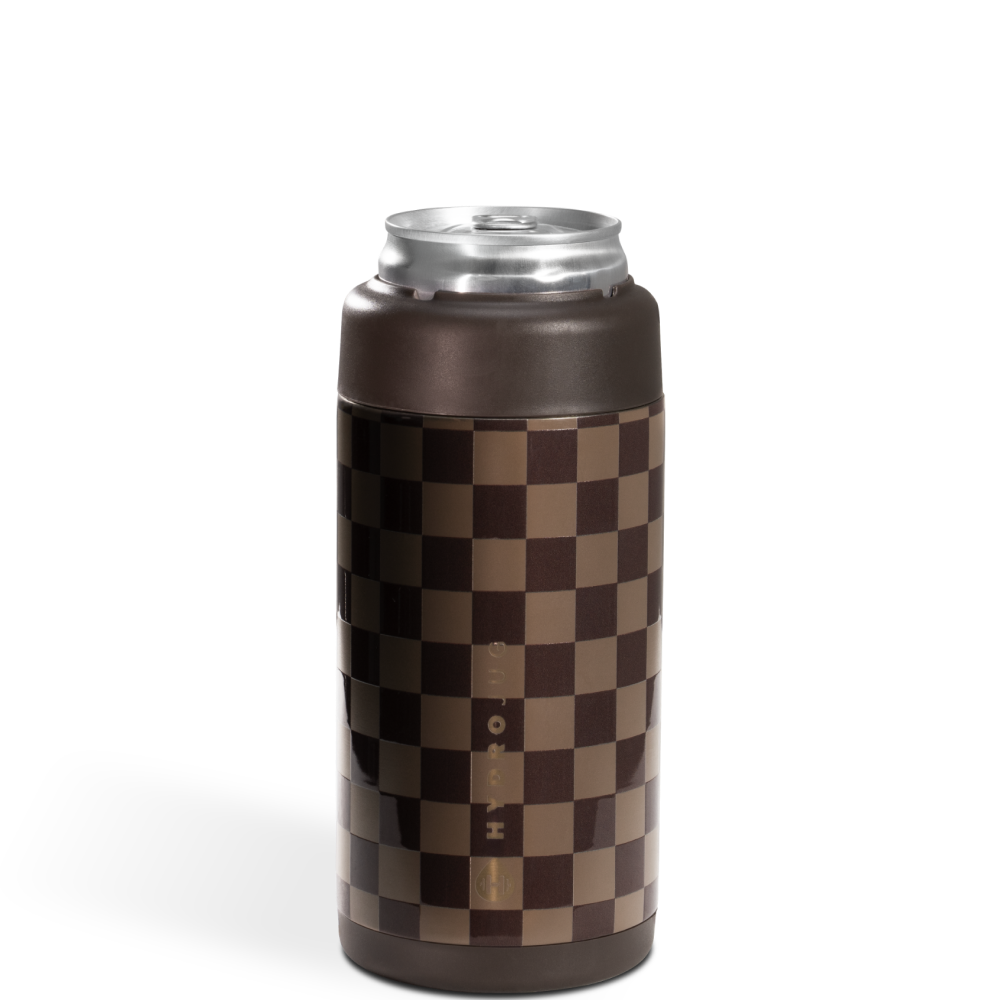 Autumn Checkers - Can Cooler (Slim)