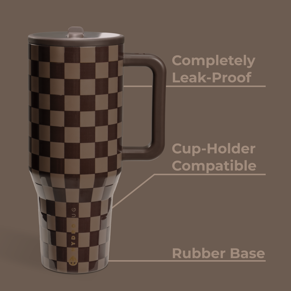 Autumn Checkers - Traveler (32oz)